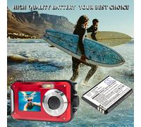 Techtek Batería CS-AFP800MC Compatible con Realishot WP8000 Sustituye AgfaPhoto BP-5M