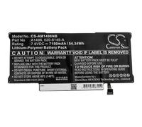 Techtek Batería CS-AM1496NB Compatible con Macbook Air 13" A1466, Macbook Air 13" A1466 2012, MacBook Air 13" A1466 2013, MacBook Air A1466 13"