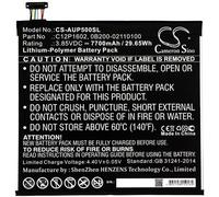 Techtek Batería CS-AUP500SL Compatible con LCD Monitor M, LCD Monitor X, MB16AHP, MB16AP, XG17AHP, XG17AHPE, Z500KL, ZenPad 3S 10 LTE, ZenPad