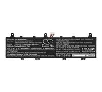 Techtek Batería CS-AUX506NB Compatible con FA506IV, FA566IV, FA706IU, FX506, FX506IV, FX566IV, FX706IU, FX766IU, ROG Zephyrus Duo 15 GX550, ROG