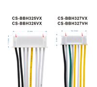Techtek Batería CS-BBH327VH Compatible con BBH3251GB/01, BBH3251GB/03, BBH32551/01, BBH32551/03, BBH3PETGB/01, BBH3PETGB/03, BBH3ZOO25/01,