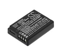 Techtek Batería CS-BCG10 Compatible con Lumix DMC-3D1, Lumix DMC-3D1K, Lumix DMC-TZ10, Lumix DMC-TZ10EG-A, Lumix DMC-TZ10EG-K, Lumix