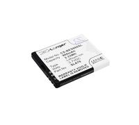 Techtek Batería CS-BES660SL Compatible con Flip 3, Flip III, SL625AD, SL630, SL640, SL652A, SL652AD, SL652AF, SL660, SL670 Sustituye MyPhone