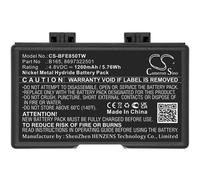 Techtek Batería CS-BFE850TW Compatible con HFE-165, HFE-455, HFE-85, HFG, SE129, T129, TELEPORT 9S/10, TSE129 Sustituye Bosch 8697322501,