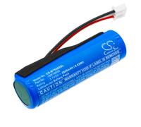 Techtek Batería CS-BTK202SL Compatible con BLUETOOTH LAUTSPRECHER, BT 202, BT 202 BK, BT202, BT202BK Sustituye Blaupunkt INR18650