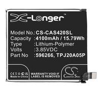Techtek Batería CS-CAS420SL Compatible con CAT S32, CAT S42, S32, S42 Sustituye CATERPILLAR 596266, TPJ20A05P