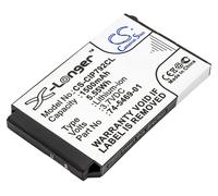 Techtek Batería CS-CIP792 ompatible con 7026G, 74-5468-01, 7925, 7925G, 7925G-EX, 7926, 7926G, CP-7925G-A-K9, CP-7925G-EX-K9,