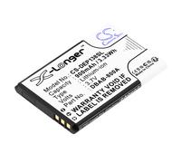 Techtek Batería CS-DEP138SL Compatible con 1378, 1380, 1382, 1385, DFB-0350 Sustituye Doro DBAB-800A