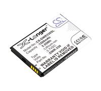 Techtek Batería CS-DWR330SL Compatible con DWR-330 Sustituye D-Link DWR-330