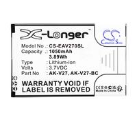 Techtek Batería CS-EAV270SL Compatible con Simplicity, V27 Sustituye Emporia AK-V27, AK-V27-BC