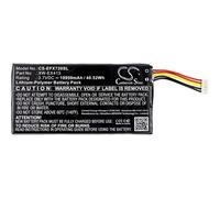 Techtek Batería CS-EFX720SL Compatible con MAX-5205, MAX-710B, MAX-710B-M1, MAX-710B-M1-E1, MAX-715B, MAX-720B, MAX-730B, MAX-730C, MAX-730M,