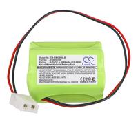 Techtek Batería CS-EMC600LS Compatible con 10050205, 100502SE, 51500RS, 60401005, 60401005, 60410C5, CE140, CE140P, DU140, DU264, E1875-01-00,