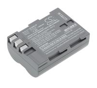 Techtek Batería CS-ENEL3E Compatible con D100, D200, D300, D300S, D50, D70, D700, D70s, D80, D90 Sustituye NiKon EN-EL3e