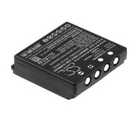 Techtek Batería CS-FBA209BL Compatible con FBFUB09N, FUB 9NM 6V, FUB9NM, Linus 4, Linus 6, Micron 4, Micron 6, Radiomatic Eco, Remote Control