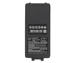 Techtek Batería CS-FNR450TW Compatible con AR-DV10, FTA-450L, FTA-550L, FTA-750L, FTA-85L Sustituye AOR BP-10, Yaesu SBR-12Li, SBR-39Li