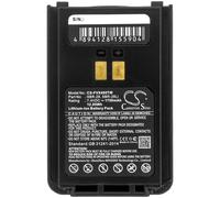 Techtek Batería CS-FVX400TW Compatible con FT-25R, FT-4VE, FT-4VR, FT-4VX, FT-4XE, FT-4XR, FT-65R, FTA-250L Sustituye Yaesu SBR-28L, SBR-28Li