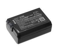 Techtek Batería CS-FW50 Compatible con Alpha 33, Alpha 5000, Alpha 5100, Alpha 55, Alpha 55V, Alpha 6, Alpha 7, Alpha A6300, Alpha A7 II, Alpha