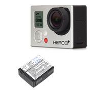 Techtek Batería CS-GDB002MC Compatible con A7310, AC420, Action Cam 420, Actioncam 420, edges closer to 360, edges closer to 360° action cam, HD