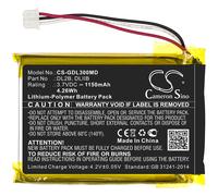 Techtek Batería CS-GDL300MD Compatible con Dermlite DL200 Hybrid, Dermlite DL200 Hybrid, DermLite II, DermLite II, DermLite III, DermLite III,