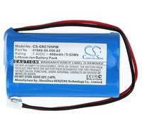 Techtek Batería CS-GRC105PW Compatible con C1060 plus Solar Sustituye Gardena 01866-00.600.02