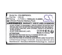 Techtek Batería CS-GWP825 ompatible con WP822, WP825 Sustituye Grandstream GS-02