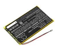 Techtek Batería CS-H110SL Compatible con H110, H120, H140, H320, H340 MP3 Playmer Sustituye iRiver DA2WB18D2