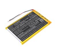 Techtek Batería CS-HLB608SL Compatible con HB6081 Video Baby Monitor, HB6256 2.4GHz Digital Wireless Video Baby Monitor Sustituye HelloBaby AHB606090