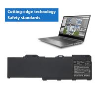Techtek Batería CS-HPF158NB Compatible con ZBook Fury 15 G7, ZBook FURY 15 G7 Mobile Workstation, ZBook Fury 15 G8, ZBook Fury 15 G8 314J1EA,