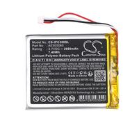Techtek Batería CS-IPC300SL Compatible con A1040, A1059, iPod Classic 3rd, iPod Classic 4th Sustituye Apple AE505060
