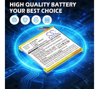 Techtek Batería CS-IPNA3SL Compatible con iPod Nano 3rd 4GB, iPod Nano 3rd 8GB, iPod Nano G3 4GB, iPod Nano G3 8GB Sustituye Apple 616-0311,