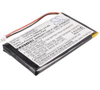 Techtek Batería CS-IQN300SL Compatible con Nuvi 300, Nuvi 300T, Nuvi 310, Nuvi 310D, Nuvi 310T, Nuvi 350, Nuvi 350T, Nuvi 360, Nuvi 360T, Nuvi