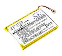 Techtek Batería CS-IU10SL Compatible con Clix 2GB, Clix 4GB, U10, U10CT Sustituye iRiver KPPJFGB6