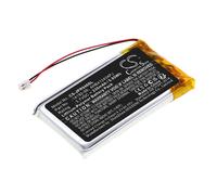 Techtek Batería CS-JPR946SL Compatible con Pro 9400, Pro 9400SH, Pro 9450, Pro 9460, Pro 9465, Pro 9470 Sustituye Jabra 14192-00, AHB412434PJ