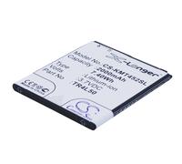 Techtek Batería CS-KMT452SL Compatible con Trooper 450L, Trooper 450L Dual SIM Sustituye KAZAM TR4L50, TR4L50-CBCMB10001885