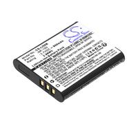 Techtek Batería CS-LI50B Compatible con 10502 PowerFlex 3D, CX3, CX4, CX5, CX6, D-750, D-755, D-760, DV1, Exilim EX-TR10, Exilim EX-TR100, Exilim