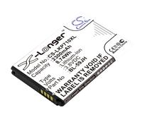 Techtek Batería CS-LKP710XL Compatible con AS870, D500, D505, D520, Enact, ENACT, Enact 4G LTE, FX3, Lucid 2, MS500, Optimus F3, Optimus F3Q,