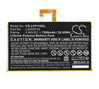 Techtek Batería CS-LVP110SL Compatible con 301190338, 301190720, 301190748, LAUNCH X-431 V+ V4.0 Scan Tool, MAXFLEX Scanner, MDMAXFLEX, Tab M10