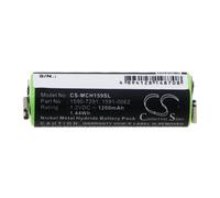Techtek Batería CS-MCH159SL Compatible con Ermila Bella 1590, ChroMini 1591, ChroMini 1591B, ChroMini 1591Q Sustituye Moser 1590-7291, 1591-0062,