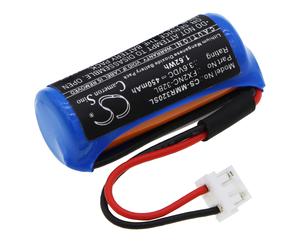 Techtek Batería CS-MMR320SL Compatible con 989803152881, F1, F2, FX, FX1, FX2, FX2C, FX2N, FX2NC series controllers, MR200, sauvegarde, Tables