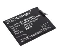 Techtek Batería CS-MUM920SL Compatible con Mi 9SE Sustituye Xiaomi BM3M