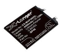 Techtek Batería CS-MUP460SL Compatible con 2112123AC, 2112123AG, 2201123C, 2201123G, 2206123SC, Mi 12S, Mi 12S 5G, Mi 12X, Mi 12X 5G, Xiaomi 12