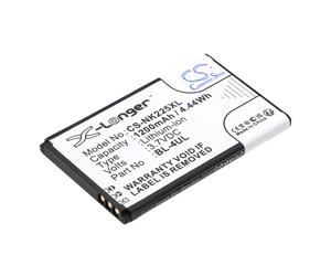 Techtek Batería CS-NK225XL Compatible con 3310 2017, Asha 225, New 3310, RM-1012, TA-1008, TA-1030 Sustituye Nokia BL-4UL, BL-4WL