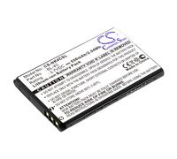 Techtek Batería CS-NK4CSL Compatible con 107, 108, 1265, 1325, 1661, 2220 Slide, 2650, 2651, 2652, 3 AGG-052, 3108, 3500 Classic, 5100, 600,