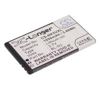 Techtek Batería CS-NK5UXL Compatible con 8800E, 8900E, 8900i Sustituye Nokia BL-5U
