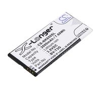 Techtek Batería CS-NK650SL Compatible con Lumia 650, Lumia 650, RM-1154, RM-1154 Sustituye Nokia BV-T3G
