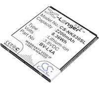 Techtek Batería CS-NK830SL Compatible con Lumia 540, Lumia 540 Dual SIM, Lumia 830, RM-1141, RM-983, RM-984, RM-985, Tesla Sustituye Nokia BV-L4A