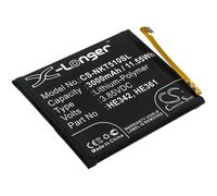 Techtek Batería CS-NKT510SL Compatible con 5.1 Plus, Nokia 6.1 Plus, VIA P3, X5. TA-1109, X6 2018 Sustituye Nokia HE342, HE361