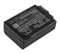 Techtek Batería CS-NKZ500MX Compatible con Z FC Mirrorless, Z30, Z50, Z50 ZFC Sustituye NiKon EN-EL25, VFB12502