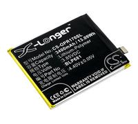 Techtek Batería CS-OPR170SL Compatible con PAGT00, R17, R17 Dual SIM, R17 Dual SIM TD-LTE Sustituye OPPO BLP681