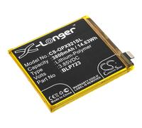 Techtek Batería CS-OPX921SL Compatible con Realme XT, RMX1921, XT Premium Sustituye OPPO BLP723